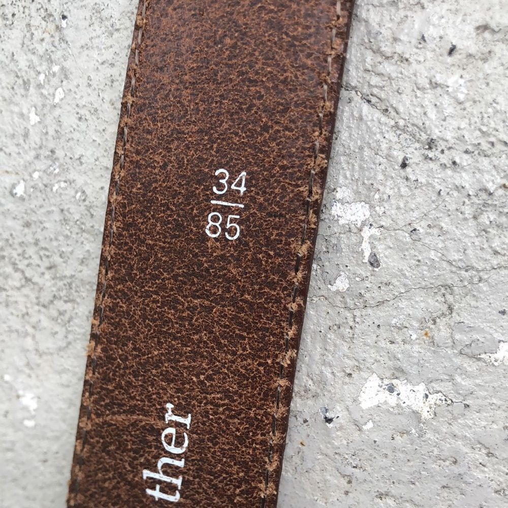 Custom Leather belt - Picture 4 of 5